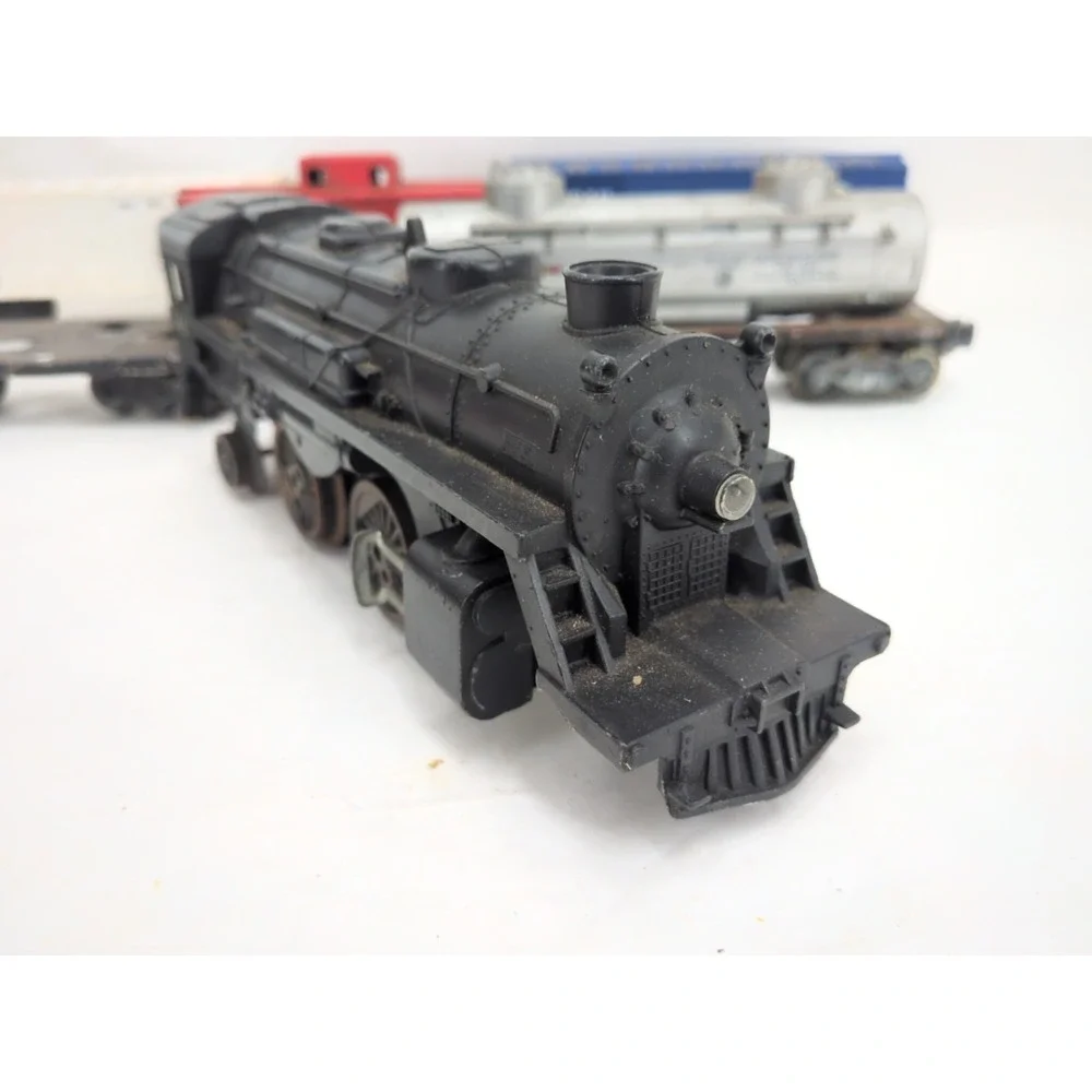 LIONEL O GAUGE No. 242  2-4-2 LOCOMOTIVE & Mixed Loot Sunoco Penn 477618